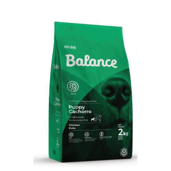 Empaque de Balance Cachorro raza pequeña · Pollo