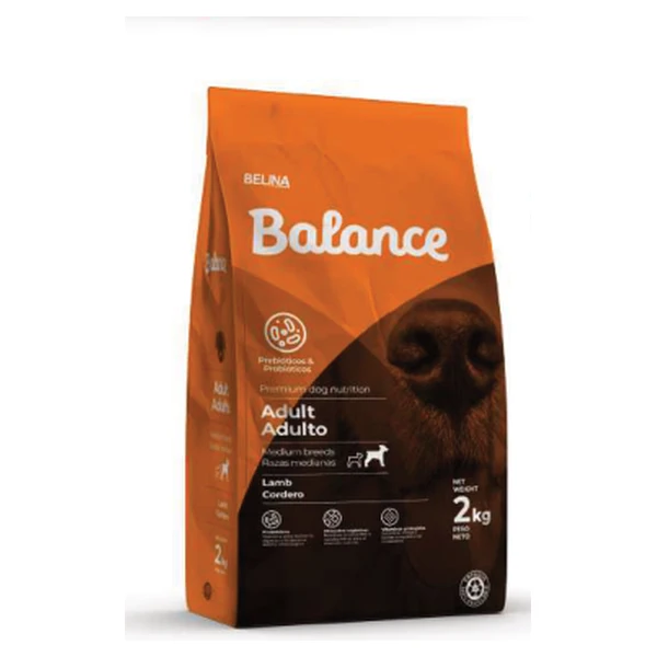 Empaque de Balance Adulto raza mediana · Cordero