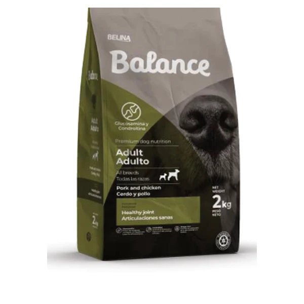 Empaque de Balance Healthy Joint · Articulaciones sanas · Cerdo y pollo