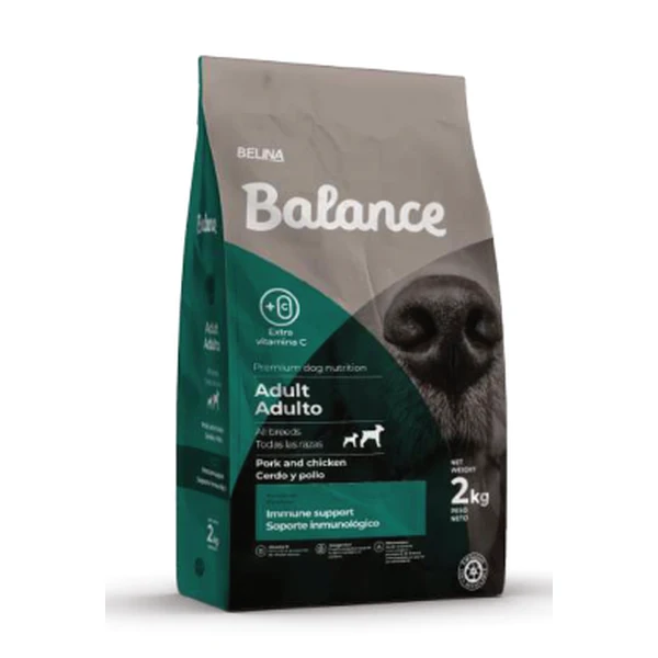 Empaque de Balance Soporte inmunológico · Cerdo y pollo