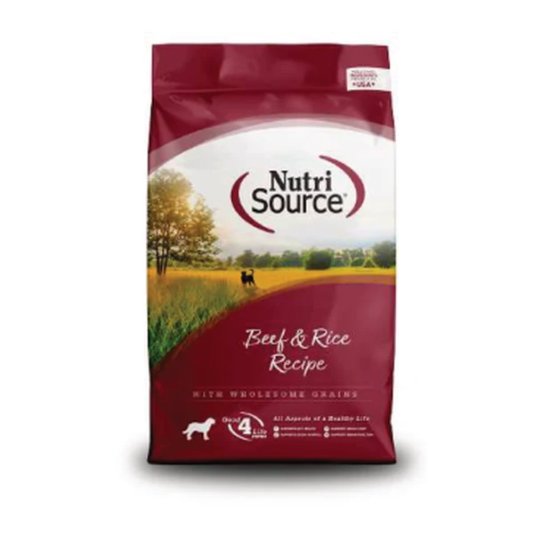 Empaque de NutriSource Res y arroz