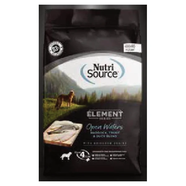 Empaque de NutriSource Element · Open Waters