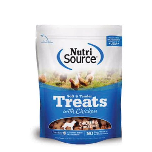 Empaque de NutriSource Soft & Tender · Pollo
