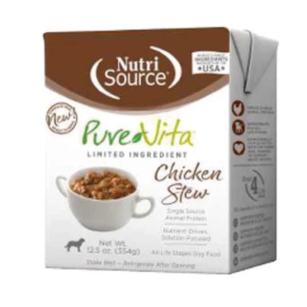Empaque de Pure Vita Chicken Stew · Pollo