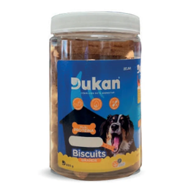 Empaque de Dukan Biscuits frasco · Croqueta grande