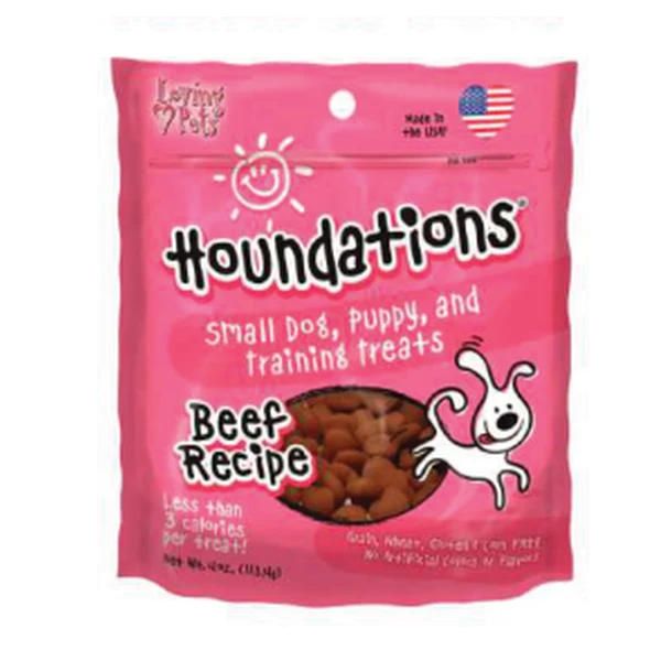 Empaque de Loving Pets Houndations · Carne