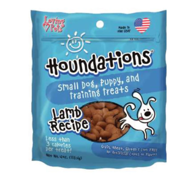 Empaque de Loving Pets Houndations · Cordero