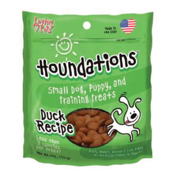 Empaque de Loving Pets Houndations · Pato