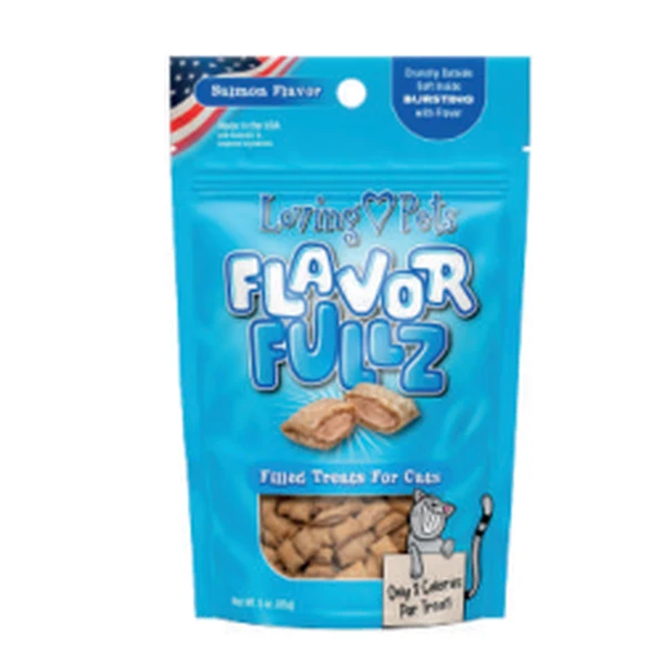 Empaque de Loving Pets Flavour Fullz · Salmón