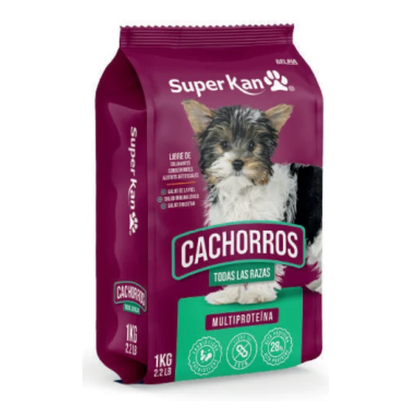Empaque de SuperKan Cachorros · Todas las razas