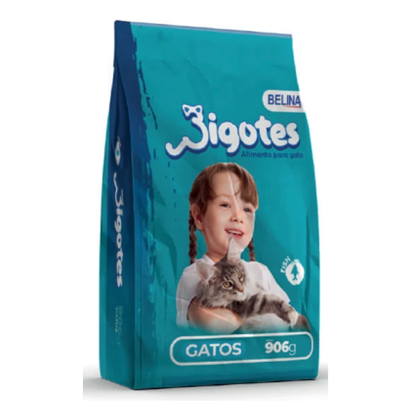 Empaque de Bigotes Alimento para gatos