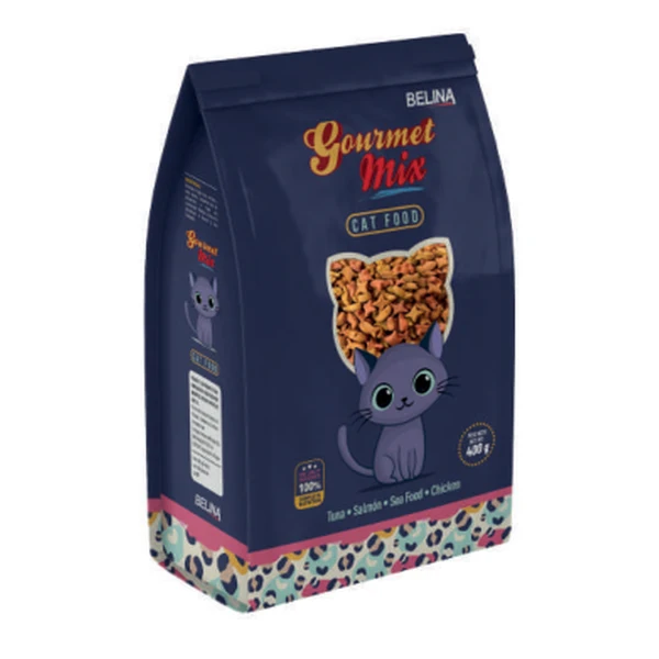 Empaque de Gourmet Mix Alimento para gatos