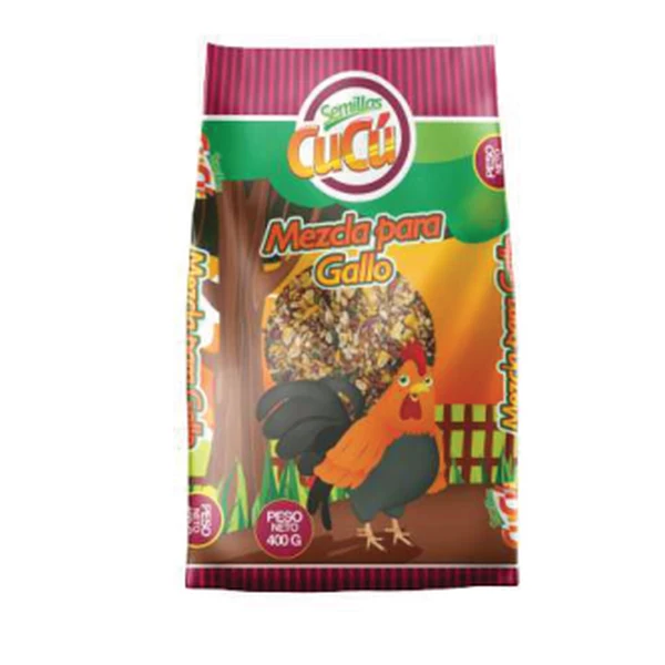 Empaque de Cucú Mezcla para gallo