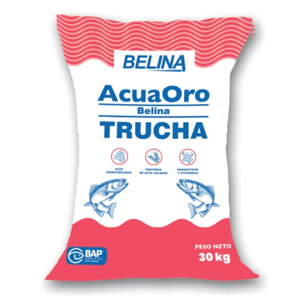 Empaque de AcuaOro Trucha