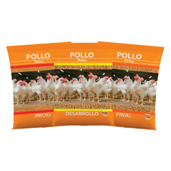 Empaque de Belina Pollo inicio